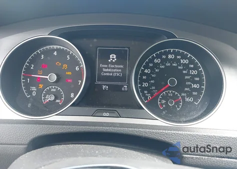 2017 Volkswagen Golf Tsi S 4-Door/Tsi Se 4-Door/Tsi Sel 4-Door/Tsi Wolfsburg Edition 4-Door из США, поврежденный, VIN 3VW217AU9HM036338